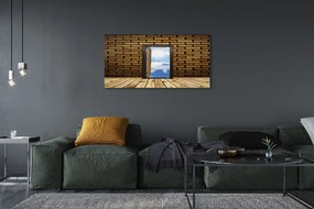 Zdjęcie na płótnie Trójwymiarowe Drzwi do Nieba