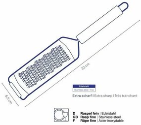 Kela Tarka drobna Rondo, stal nierdzewna 3 mm