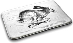 Dywanik do łazienki Dywanik do łazienki Zając Zwierzęta