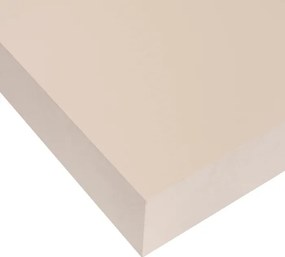 Stół Prostokątny Rozkładany HAMPTON 160-240 cm Kaszmir/Czarny do Jadalni Nowoczesny