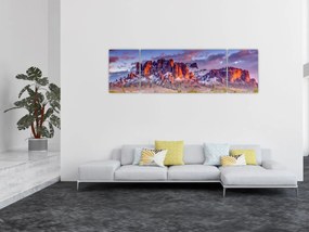 Obraz - Góry w Arizonie (170x50 cm)