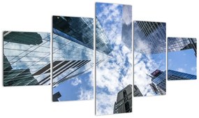 Obraz drapaczy chmur (125x70 cm)