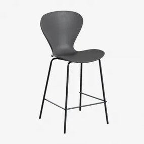 Na Wysokim Stołku. ↑65 Cm & Czarny & Ciemnoszary Polipropylen & Polipropylen - Sklum