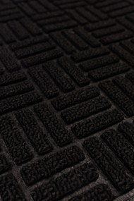 Wycieraczka 45x75cm materiałowa z gumowym spodem i krawędziami estetyczna