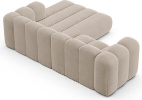 Beżowy narożnik (prawostronny) Lupine – Micadoni Home