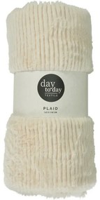 Koc Stripy kremowy, 150 x 120 cm