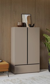 Komoda SICIO - Beżowy / 89 cm