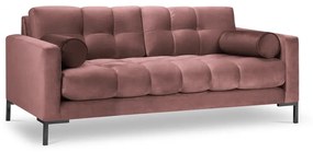 Różowa aksamitna sofa Cosmopolitan Design Bali