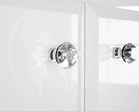 Komoda BLANC 02 2D3S 160 biały połysk ML MEBLE