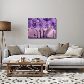Obraz - Jeleń w magicznym lesie (70x50 cm)