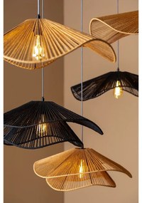 Lampa wisząca w kolorze złota z kloszem z plecionki papierowej ø 62 cm Sombra – Leitmotiv