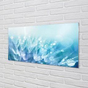 Szklany Panel Abstrakcyjny Motyw Dmuchawca