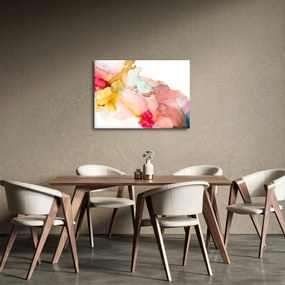 Obraz - Atramentowa abstrakcja (70x50 cm)