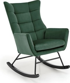 Fotel bujany Bazalto w nowoczesnym stylu