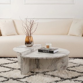 Stolik kawowy Orion Freesia Marble