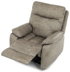 Fotel rozkładany 4092 LAN3, vintage, beżowy