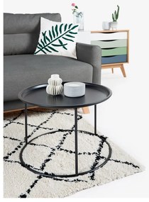 Ciemnoszara sofa rozkładana Bonami Selection Pop