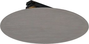 Nowoczesna lampa sufitowa w kolorze metalu do systemu szynowego 1-fazowego 2-punktowa - Iconic Pulley