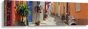 Obraz ulicy Sardynii (170x50 cm)