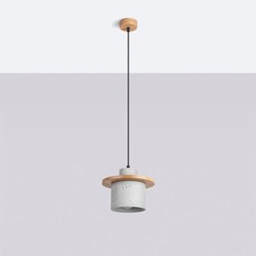 Lampa wisząca MAB beton SOLLUX  LIGHTING