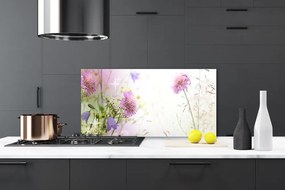 Panel Kuchenny Wyrafinowany Motyw Roślinny