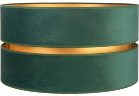 Duolla - Uniwersalny klosz DUO E27 pr. 40 cm zielono-złoty