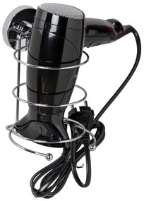 Uchwyt na suszarkę do włosów MILAZZO, Vacuum-Loc - stal chromowana, WENKO