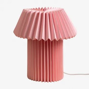 Lampa Stołowa Papierowa Lesina Kids Light Pink - Sklum