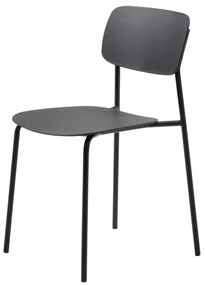 Czarne krzesła zestaw 2 szt. Kirkland – Unique Furniture