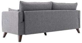 Szara sofa 208 cm Bella – Balcab Home