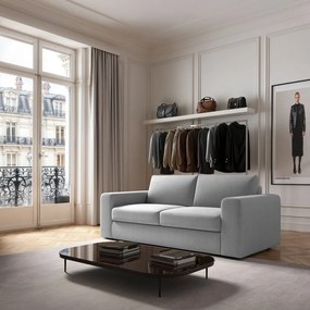 Jasnoszara sofa 218 cm Baga – Rodier