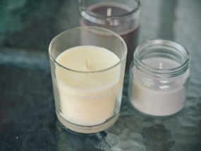 Świeca w szkle MINNESOTA AMATISTA CREAM 8 cm kremowa