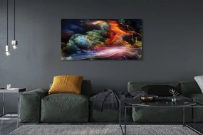 Duży obraz na płótnie Cyfrowa Sztuka Fraktali