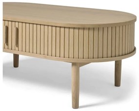 Stolik w dekorze dębu w naturalnym kolorze 60x120 cm Meta – Unique Furniture