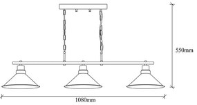 Czarna lampa wisząca Sivani – Opviq lights
