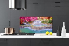 Szkło Dekoracyjne do Kuchni Kaskada Czystej Wody