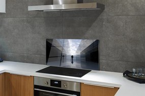 Panel Szklany Niebo w Lustrzanym Odbiciu