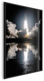 Plakat Udany start 60x90 cm z ramą czarną bez marginesu ARTGEIST B