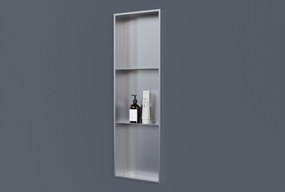 Półka wnękowa ścienna ze stali nierdzewnej NT309010X