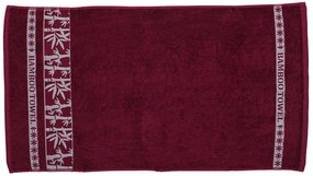 Ręcznik kąpielowy bambusowy BAMBOO 70x140 cm bordowy, 70% bambus | 30% bawełna