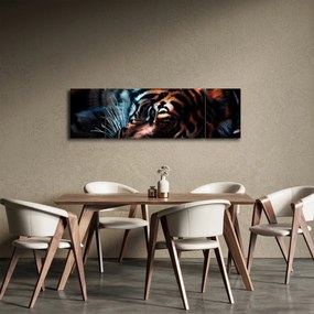 Obraz leżącego tygrysa (170x50 cm)