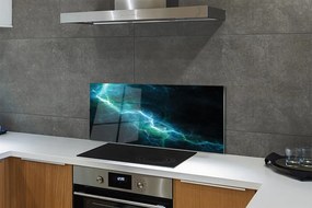 Panel szklany do Kuchni Elektryzująca Głębia Fraktali