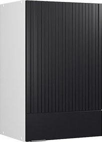 Szafka ścienna czarne paski 45x34.1x72 fame-line