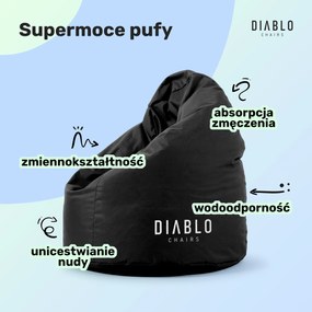 Pufa dla dziecka Diablo Chairs, czarna