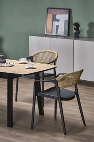 Sztaplowane krzesło ogrodowe K582 Halmar