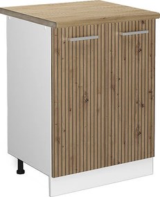 Szafki kuchenne dąb rzemieślniczy 60x60x81.6 r-line