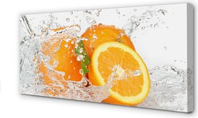 Obraz na płótnie Pomarańcze w Krystalicznej Wodzie