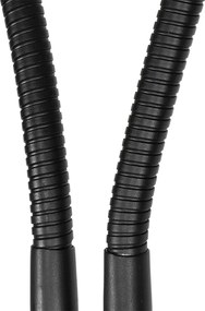 Nowoczesna lampa stojąca czarna 2-światłowa - Carmen