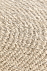 Dywan naturalny jutowy ręcznie tkany Boucle kremowy 120 cm x 170 cm