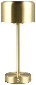 Lampa stołowa LED w kolorze złota ze ściemniaczem (wys. 30 cm) Jeff – Trio